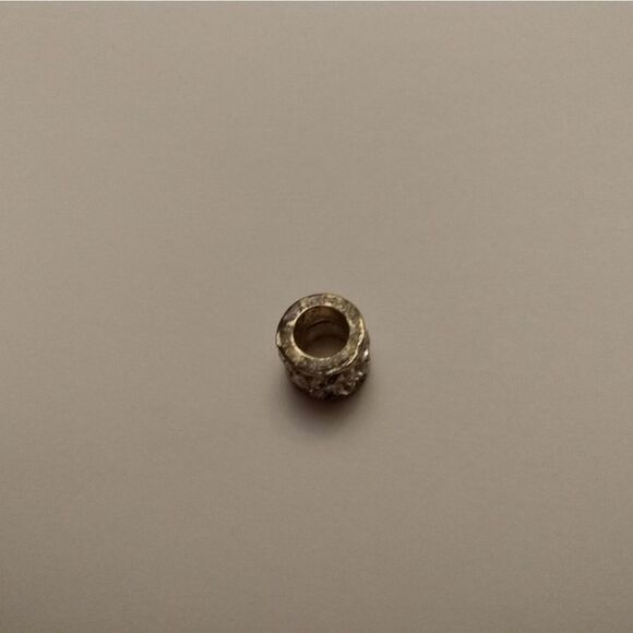 Sterling silver crystal charm - Picture 3 of 4